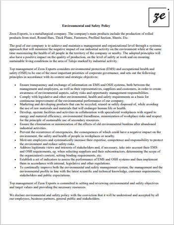 Environmental Policy